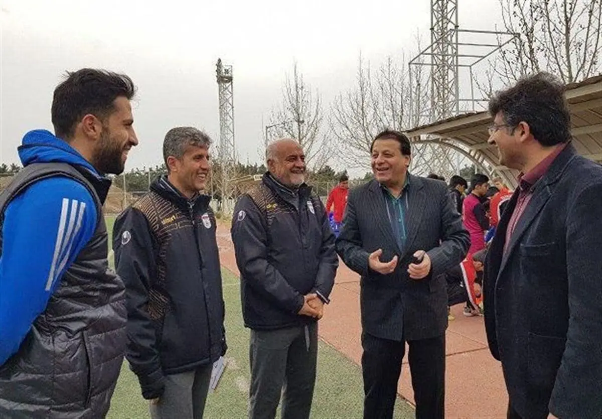 حضور ساکت در اردوی تیم فوتبال زیر ۱۴ سال