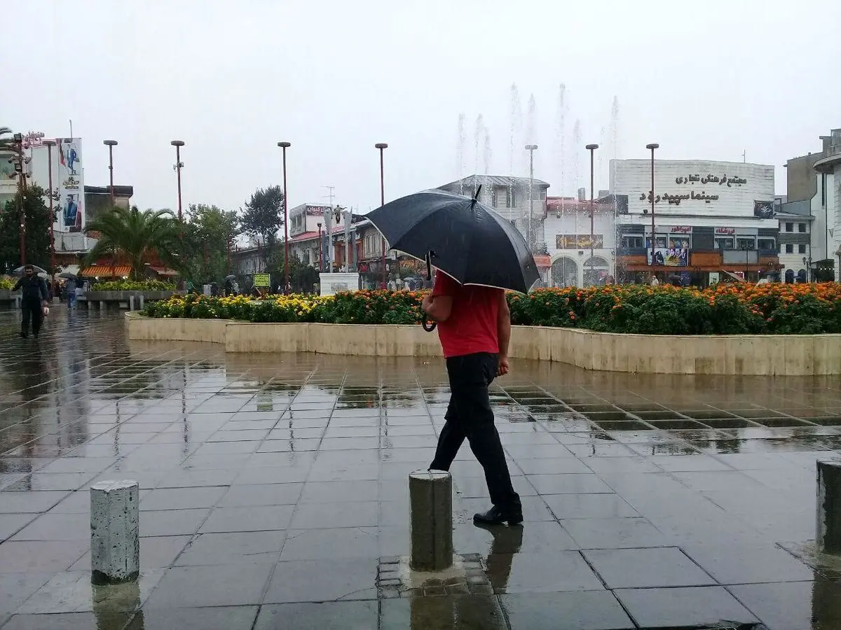 آغاز دوباره بارش‌ها از فردا در گیلان