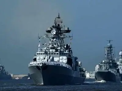 رزمایش دریایی مشترک روسیه و سوریه در دریای مدیترانه