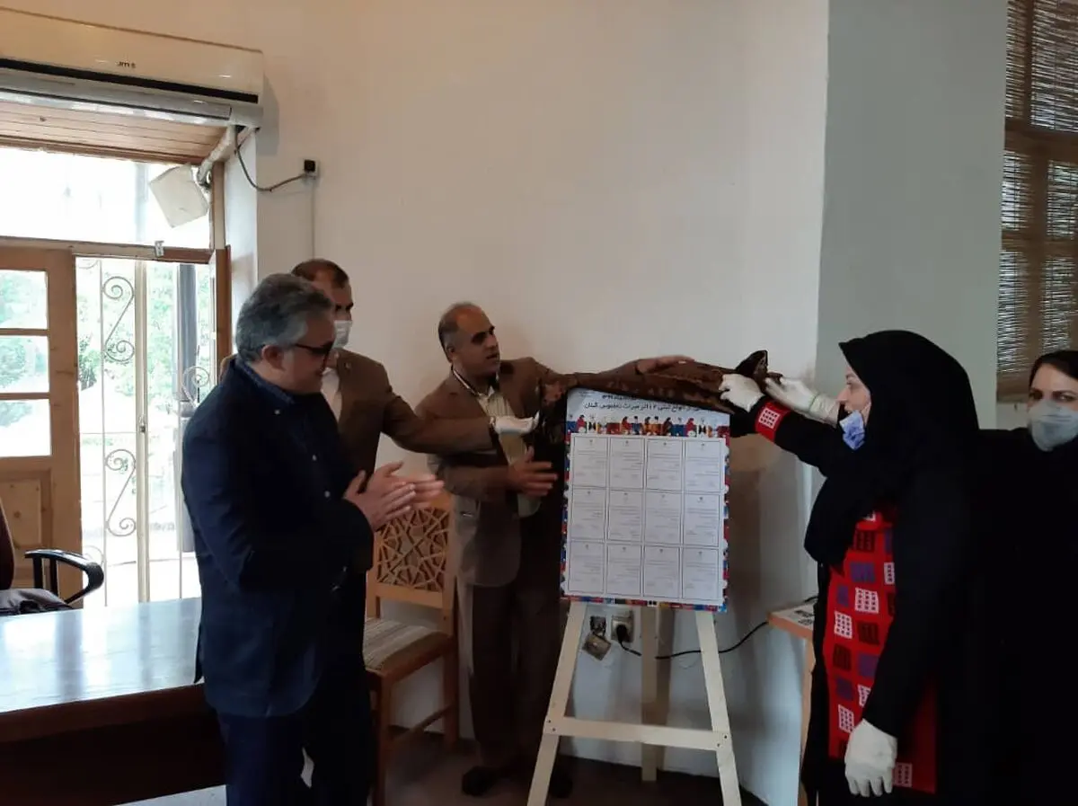مراسم رونمایی از الواح ثبتی 12 اثر ناملموس گیلان برگزار شد 
