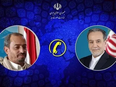 في اتصال مع القائم بأعمال وزير الخارجية اليمني؛ عراقجي: على الاحزاب والفصائل اليمنية ان تحبط مخطط التقسيم في البلاد