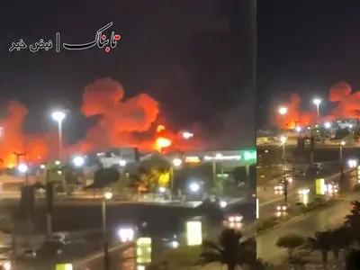 فیلم دیده‌نشده از حملات چندساعت اخیر آمریکا به بندرعباس و سیریک 