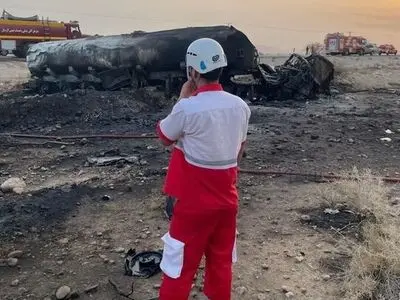 مرگ دو کارگر راننده بر اثر  آتش گرفتن تانکر سوخت