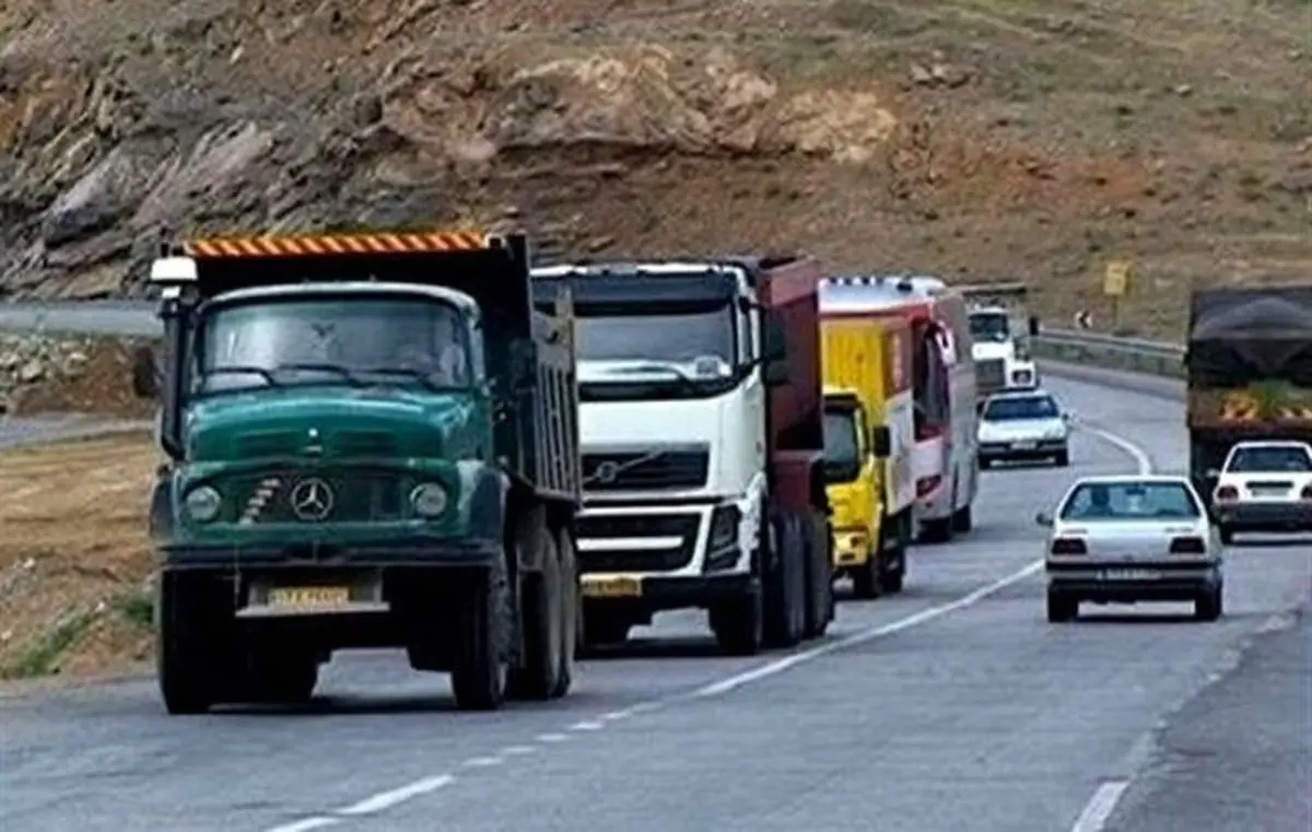 جابجایی نزدیک به ۶ میلیون تن کالا در آذربایجانغربی طی ۶ ماه نخست سال / متوسط عمر ناوگان باری استان کمتر از میانگین کشوری