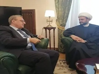 دیدار دبیرکل جنبش النجباء با معاون وزیر خارجه روسیه