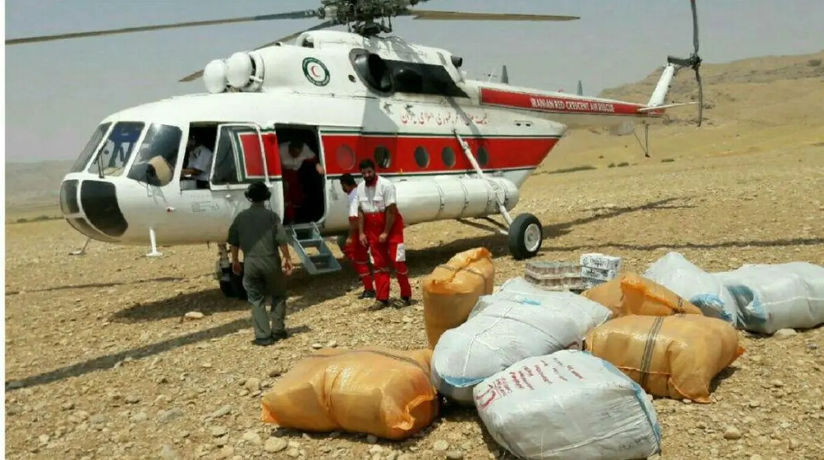 نجات جان یک نفر گرفتار سیلاب در شهرستان باغملک