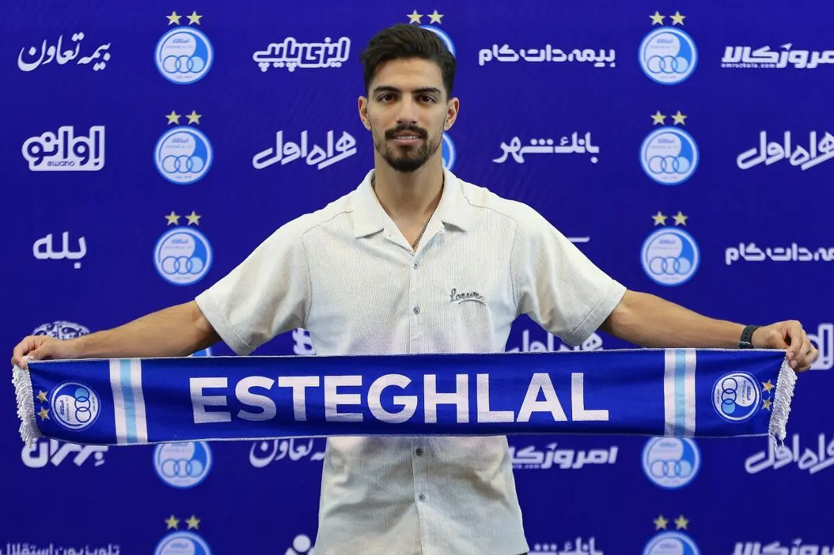 تمدید قرارداد خاقانی با استقلال تهران(عکس)