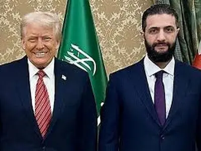 ویدیوی پربازدید هوش مصنوعی از حضور جولانی در کاخ سفید