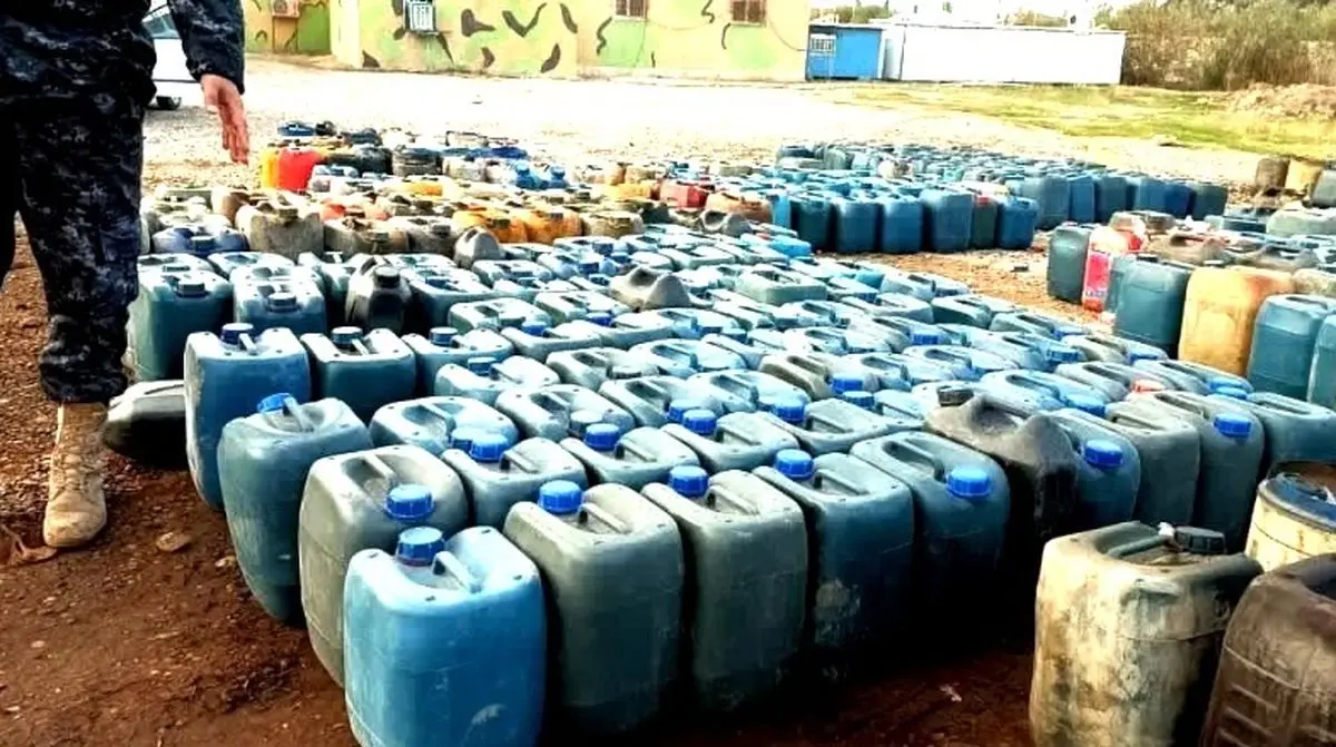 کشف بیش از ۷ هزار لیتر سوخت قاچاق در صومعه سرا