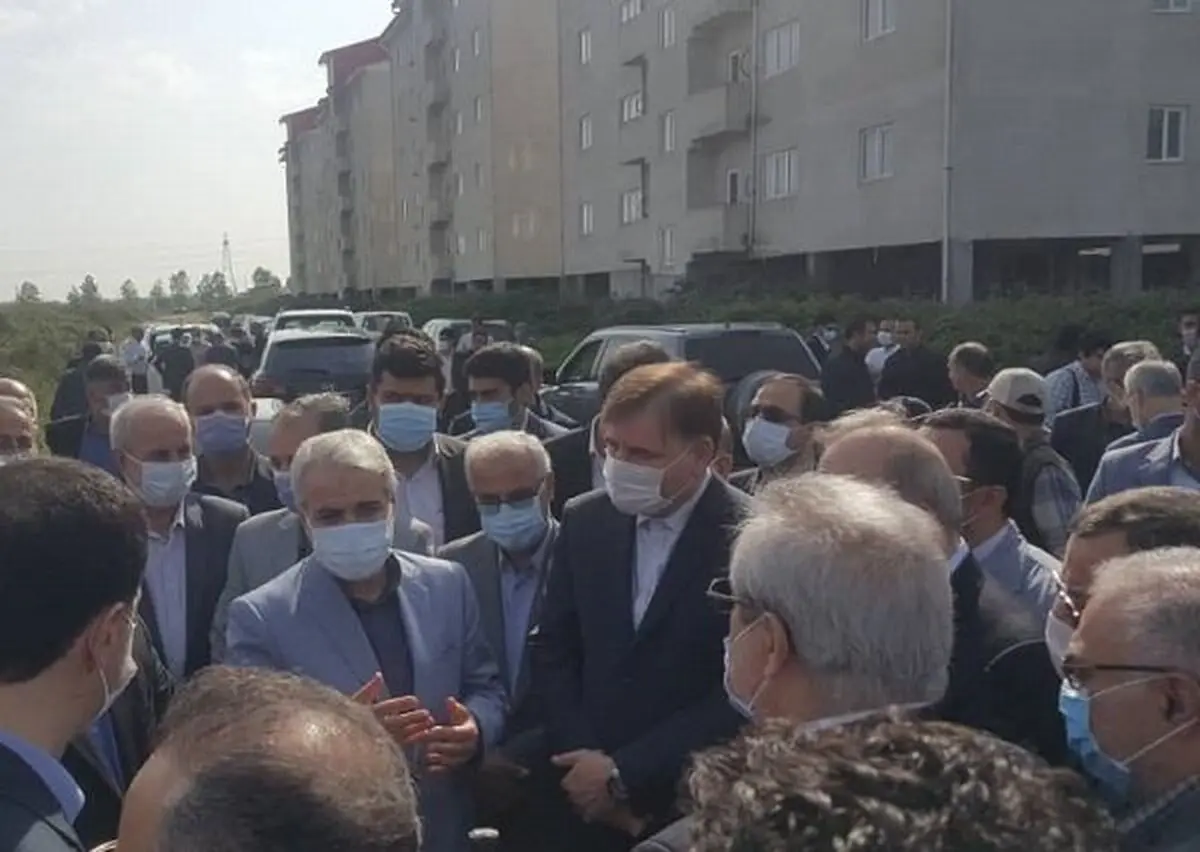 بازدید معاون رئیس جمهور از فاز دوم مسکن مهر رشت