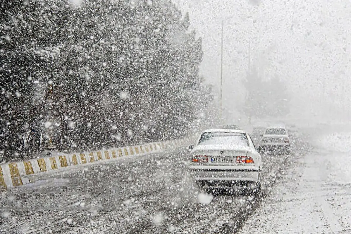 تداوم بارش برف و باران در برخی مناطق ایران تا روز سه‌شنبه 