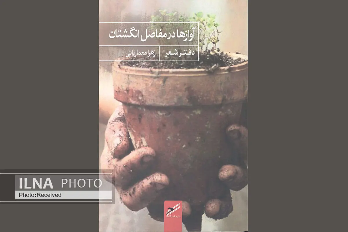 دفتر شعر «آوازها در مفاصل انگشتان» منتشر شد
