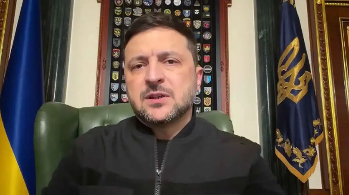 زلنسکی: روسیه در آستانه حمله نظامی گسترده به اوکراین است