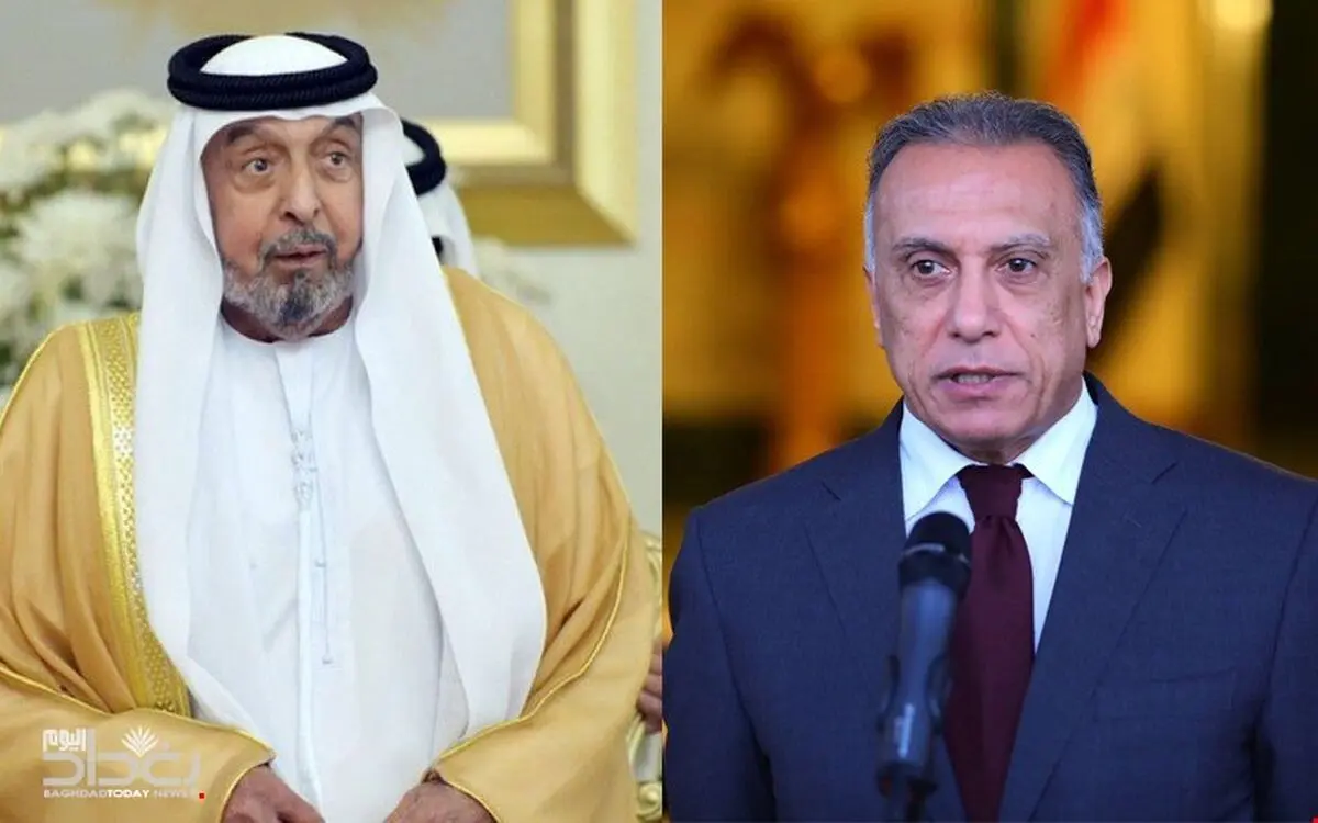 پیام تبریک رئیس امارات به مصطفی الکاظمی