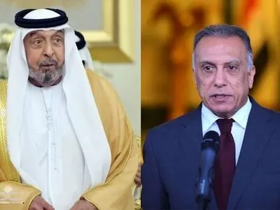 پیام تبریک رئیس امارات به مصطفی الکاظمی