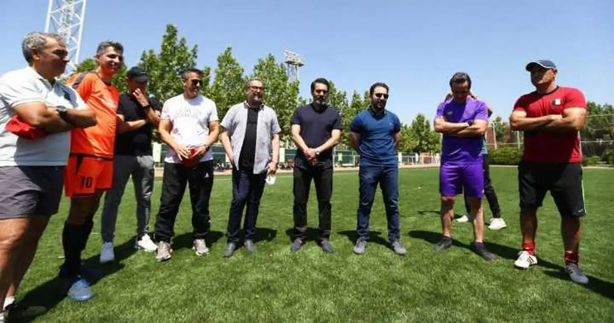 تقدیر از علی کریمی در باشگاه پرسپولیس