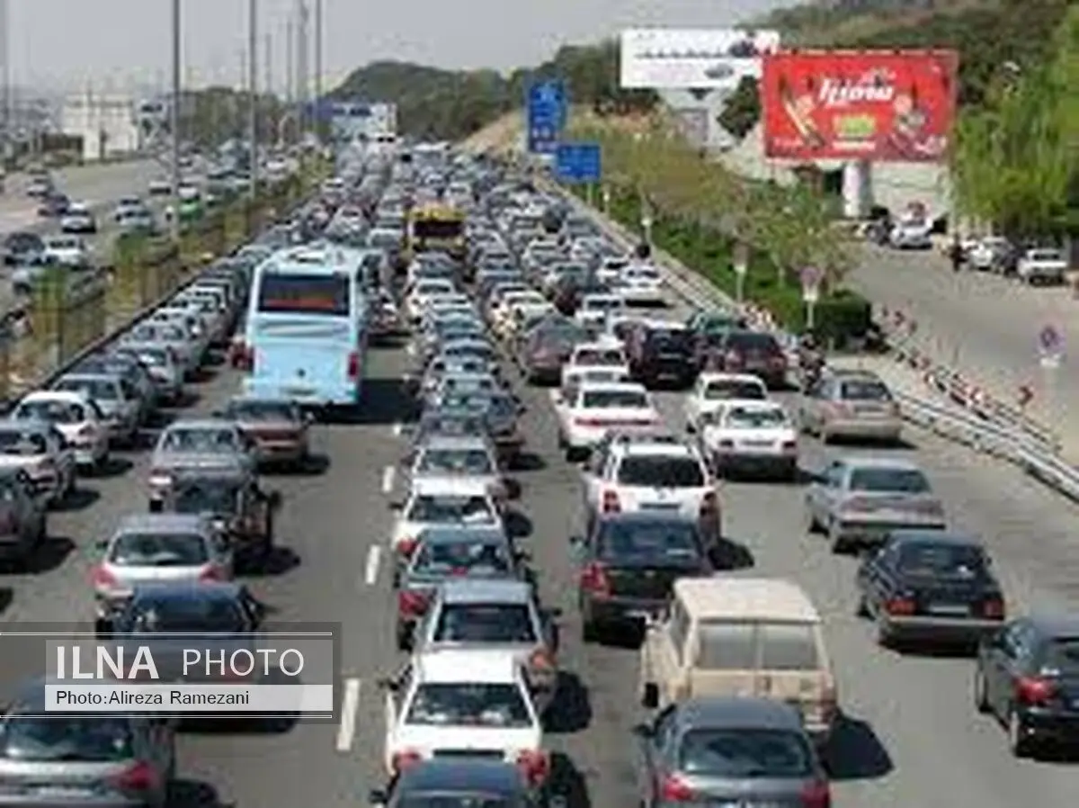 ترافیک نیمه‌سنگین در پنج اتوبان اصلی پایتخت