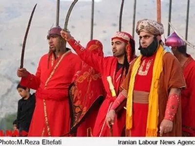 تعزیه حضرت ابوالفضل العباس(ع) / بخش اسیر(شهرستان مهر)