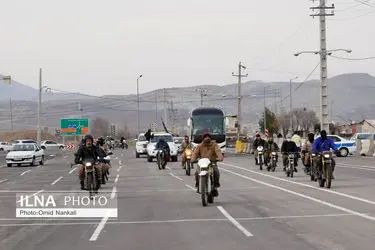 کاروان تیم ملی فوتبال بانوان در قزوین