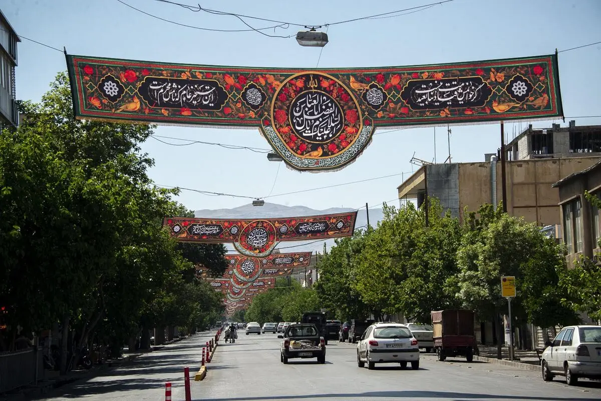 شیراز به استقبال محرم رفت/ از فضاسازی گسترده شهری تا رویدادهای هنری عاشورایی