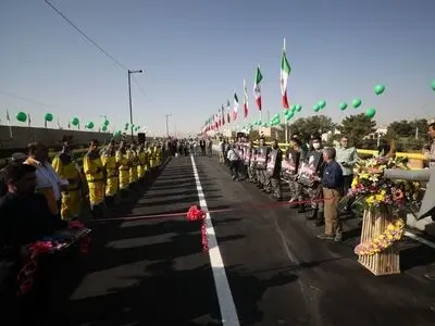 تقاطع غیر همسطح میدان "سپاه" کرمانشاه افتتاح شد