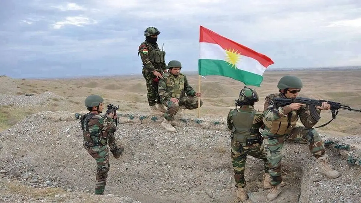 حمله ۵ عنصر انتحاری داعش  به مقر نظامیان پیشمرگه