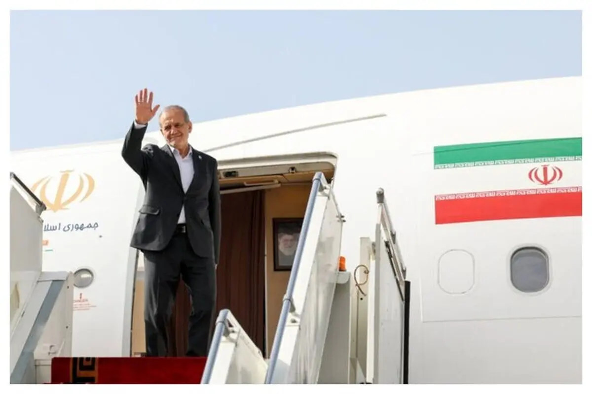 پزشکیان دهلی نو را مقصد تهران ترک کرد