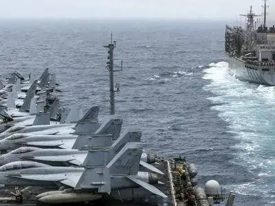  مشاهده ناو آبراهام لینکلن در نزدیکی عمان