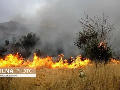 مهار ۴ آتش سوزی در مراتع اصفهان طی ۲۴ ساعت گذشته