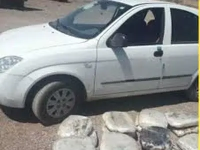 توقیف تیبا با 10 کیلو گرم تریاک در همدان