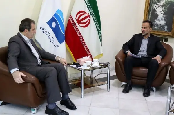 دیدار مدیرعامل آب منطقه‌ای گیلان و نماینده آستانه اشرفیه در مجلس