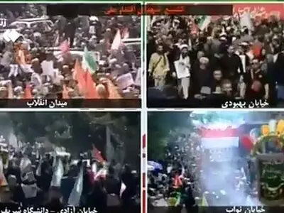 سنگِ تمام تهرانی‌ها برای شهدای اقتدار + فیلم