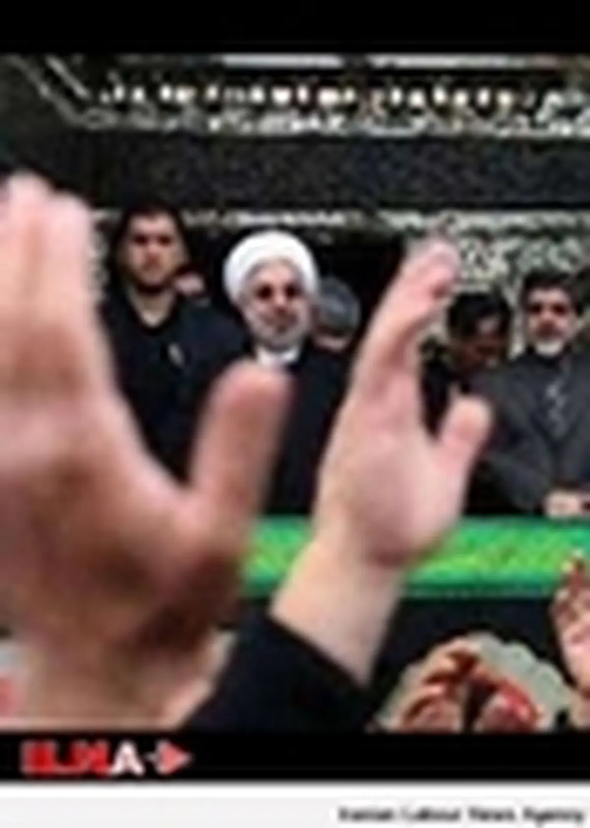 رییس‌جمهور در عزاداری حرم عبدالعظیم(ع) شرکت کرد