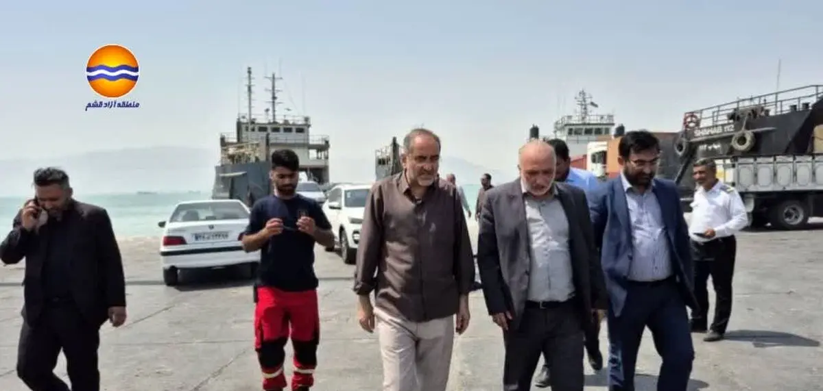 بازدید دکتر پبغامی از اسکله ها و روند خدمت رسانی به گردشگران در عید غدیر