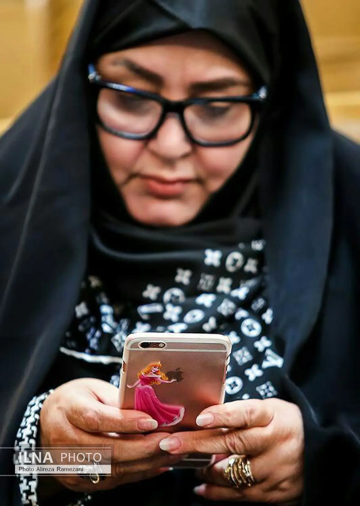 عکس:همسر علی‌اکبر صالحی 