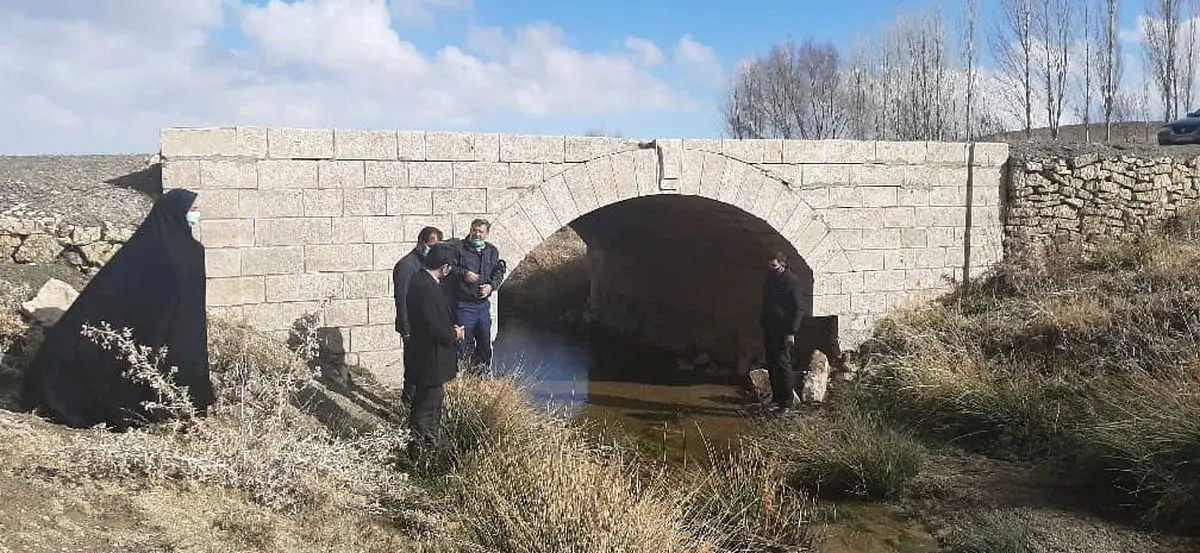 شناسایی یک پل تاریخی قدیمی در بخش گل‎تپه از توابع کبودرآهنگ