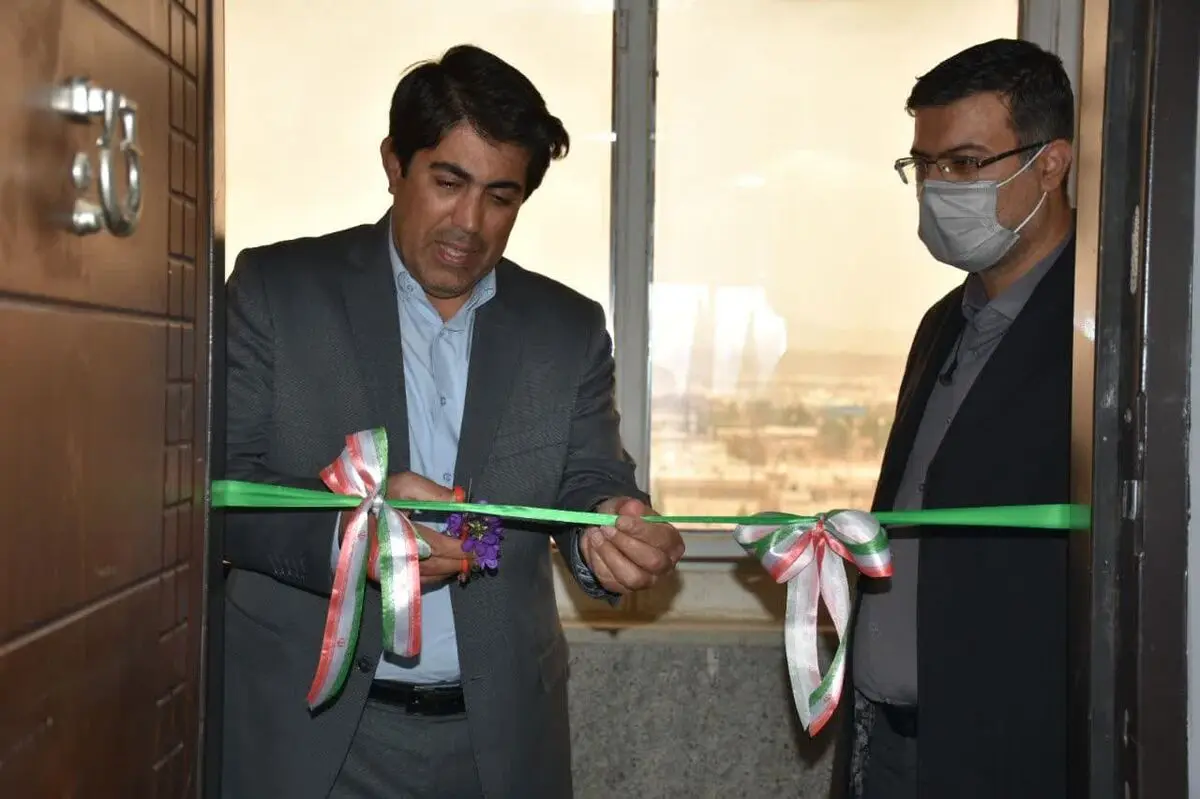 افتتاح دفتر نمایندگی سازمان صمت فارس در محل پردیس شرکت های دانش بنیان