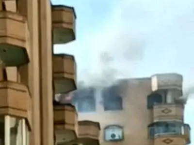 آتش سوزی در مجتمع مسکونی بغدادیان ارومیه/4 نفر مصدوم شدند