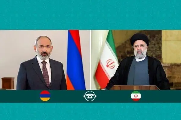 Iran's Raisi, Armenia's Pashinyan discuss regional issues, bilateral ties