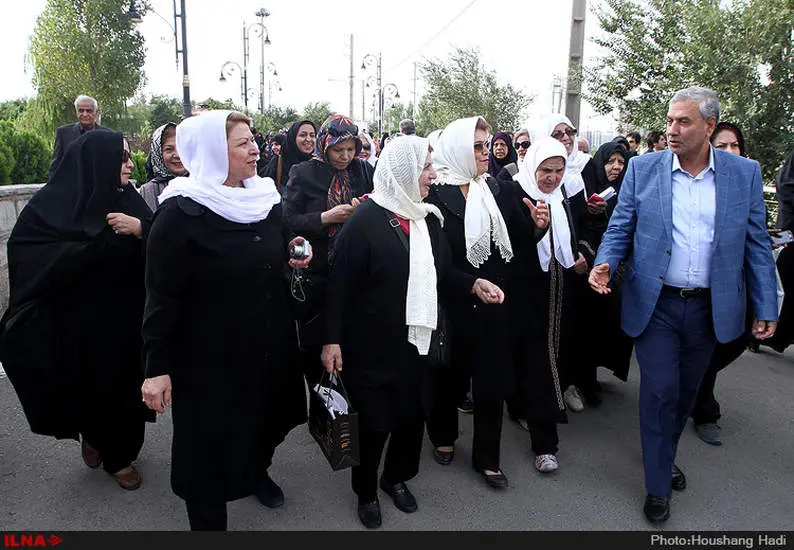 نکو داشت روز جهانی سالمند با حضور وزیرکار در بوستان جوانمردان
