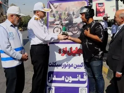 کمتر از یک درصد موتورسواران فارس از کلاه ایمنی استفاده می‌کنند