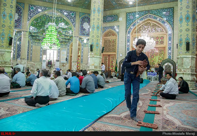 آئین جزء خوانی در مسجد مقدس جمکران، ماه رمضان