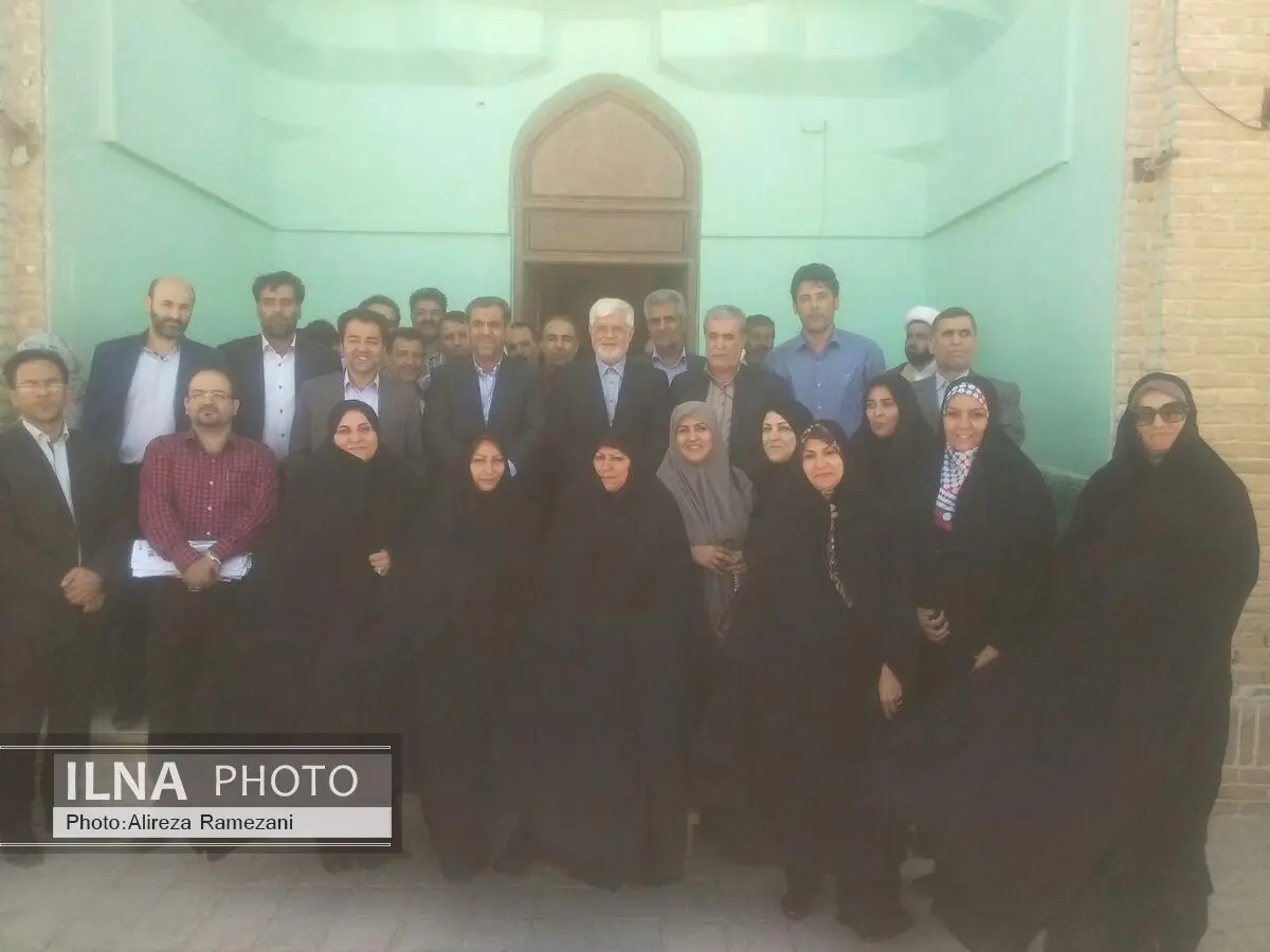 دیدار دکتر عارف از بخش فشافویه شهرستان ری