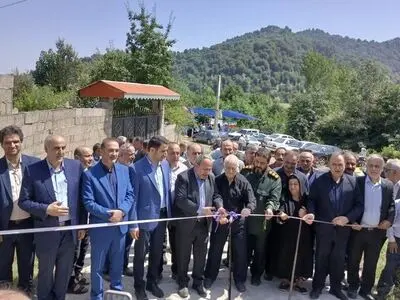 ۱۶ پروژه عمرانی و خدماتی در بخش سردارجنگل فومن افتتاح شد