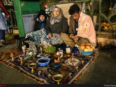 مراسم تحویل سال نو در حرم حضرت فاطمعه معصومه (س)