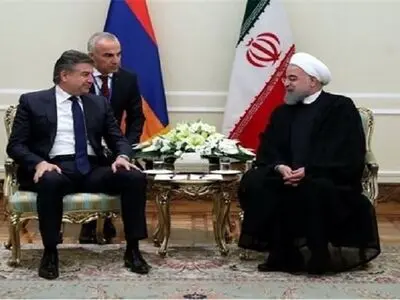 روحانی: إرادة إیران وأرمینیا ترتکز علی المصالح الوطنیة للبلدین