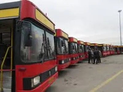 ورود  ۱۰۵  اتوبوس جدید به ناوگان اتوبوسرانی کرمانشاه 
