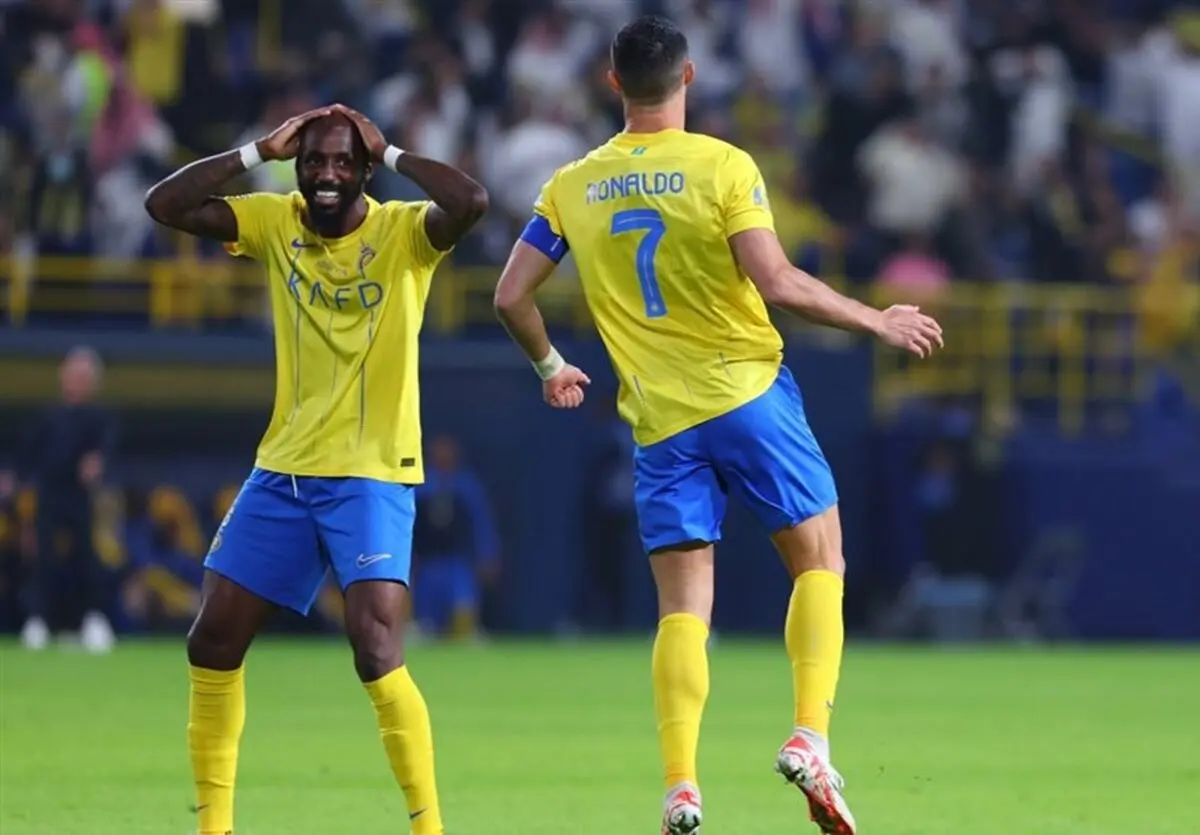 دبل رونالدو در دیدار امشب النصر مقابل الاتحاد 