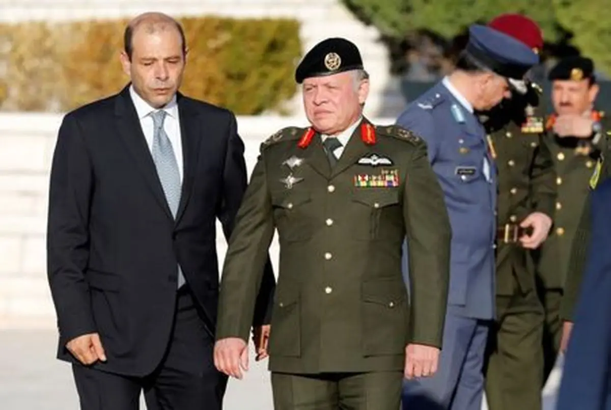 دولت اردن در حضور پادشاه سوگند یاد کرد