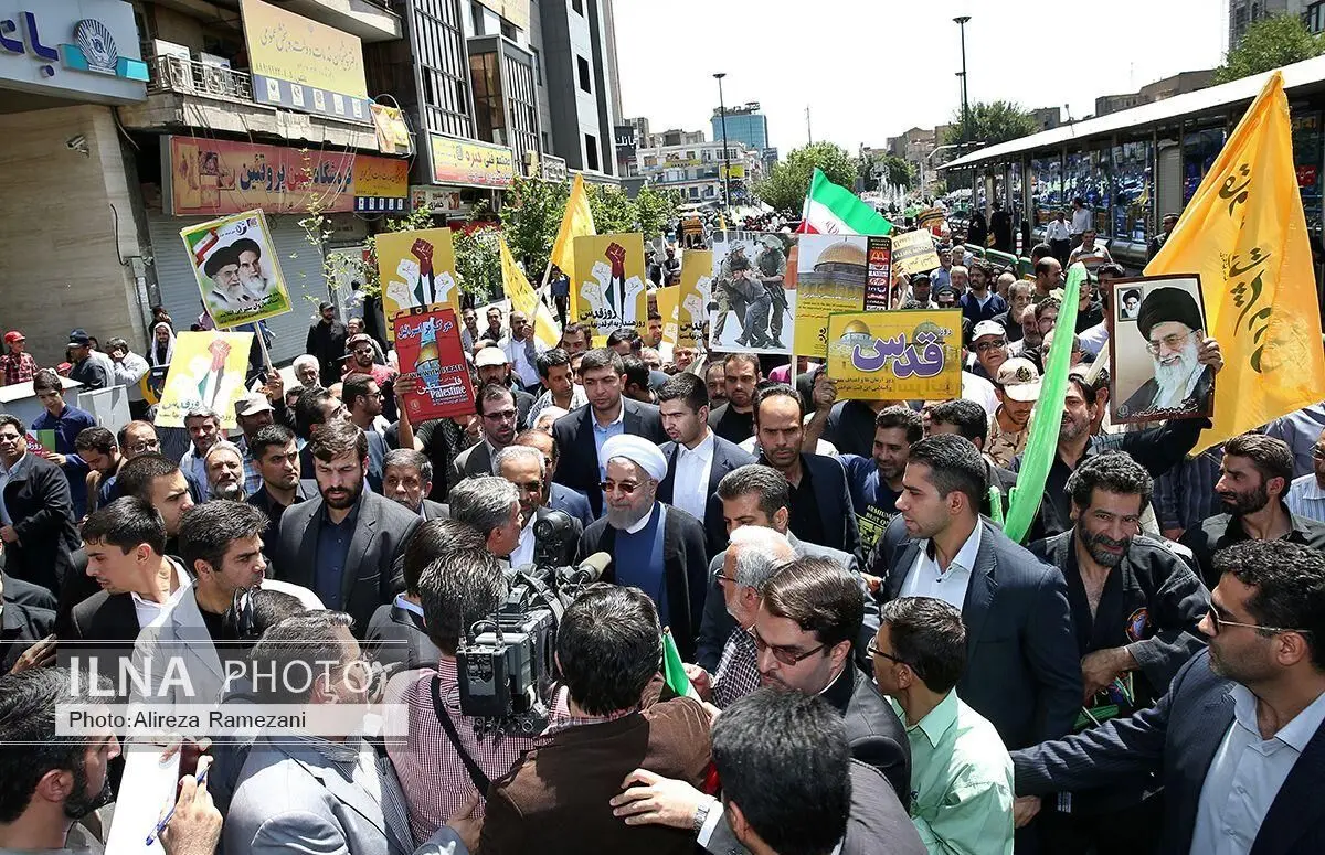 رئیس‌جمهور: روز قدس اعلام امید به آینده‌ای بسیار روشن است